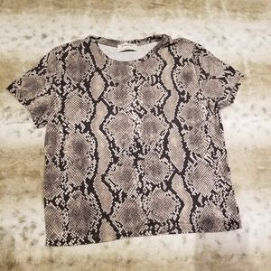 Babaton snake top shirt
